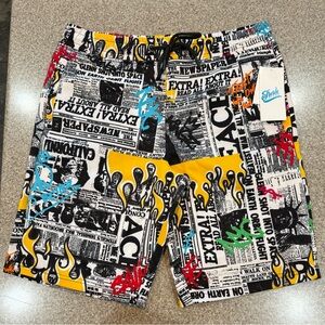 Drill Clothing Co - Fresh Prints of Bel-Air: Men’s Graphic Shorts, Size S, NWT!